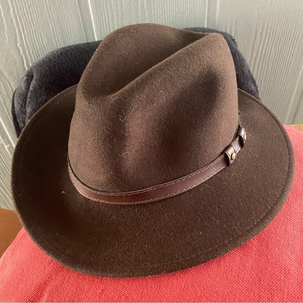 Vintage Fur Jagd Crushable Wool Fedora